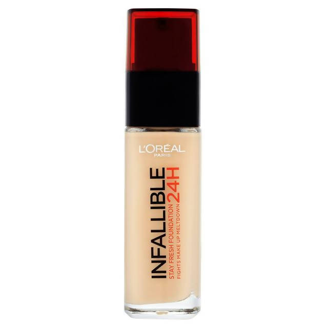 L'Oreal Paris Infallible 24H Foundation 125 Natural Rose 30ml