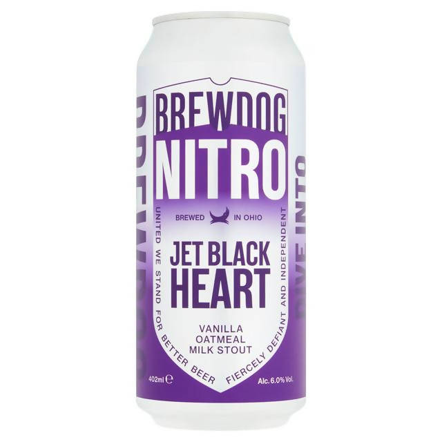 BrewDog Jet Black Heart 402ml All beer Sainsburys   