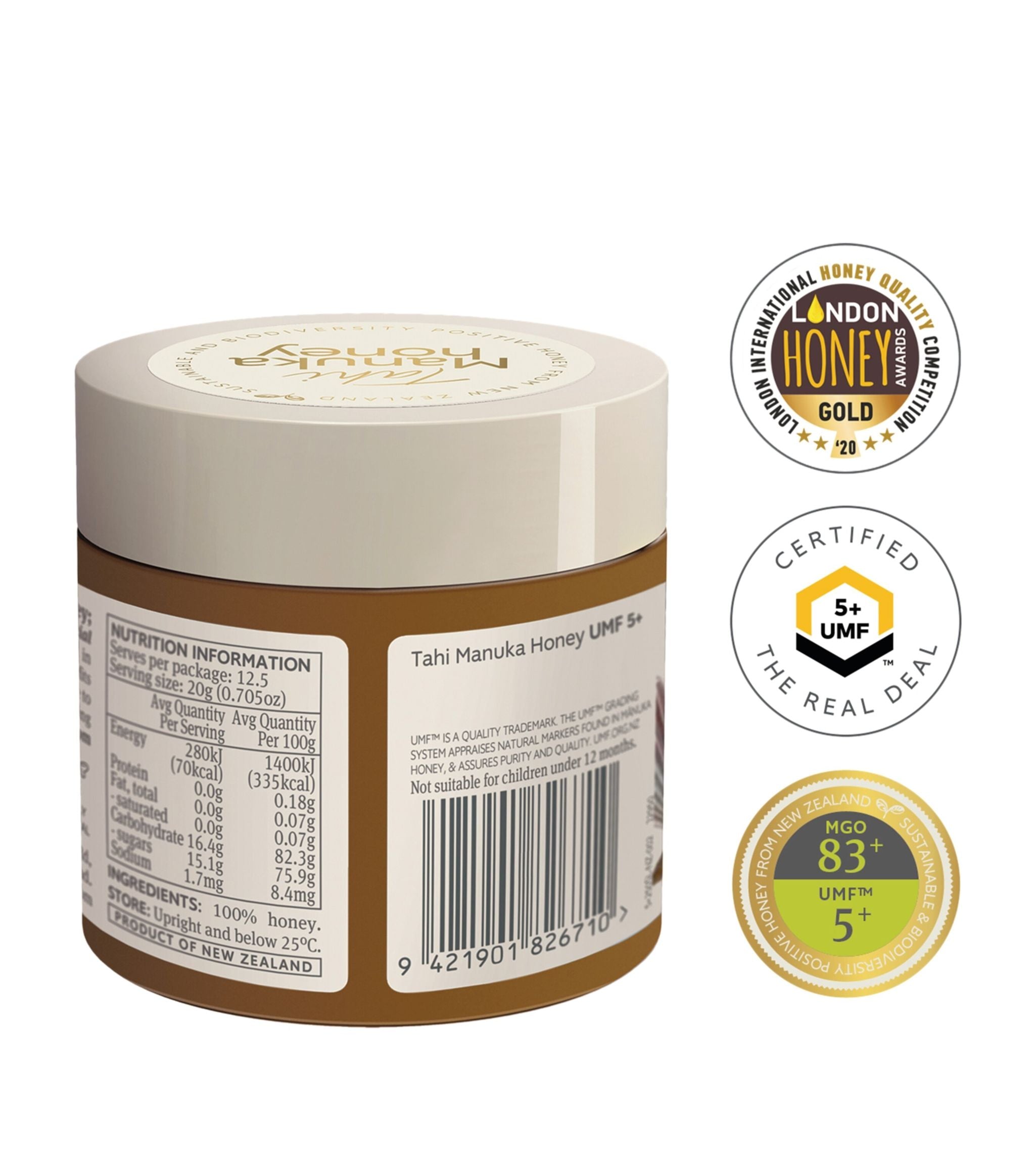 Tahi Manuka Honey UMF 5+ (250g) GOODS Harrods   