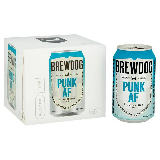 BrewDog Punk AF Alcohol Free IPA 4x330ml All beer Sainsburys   