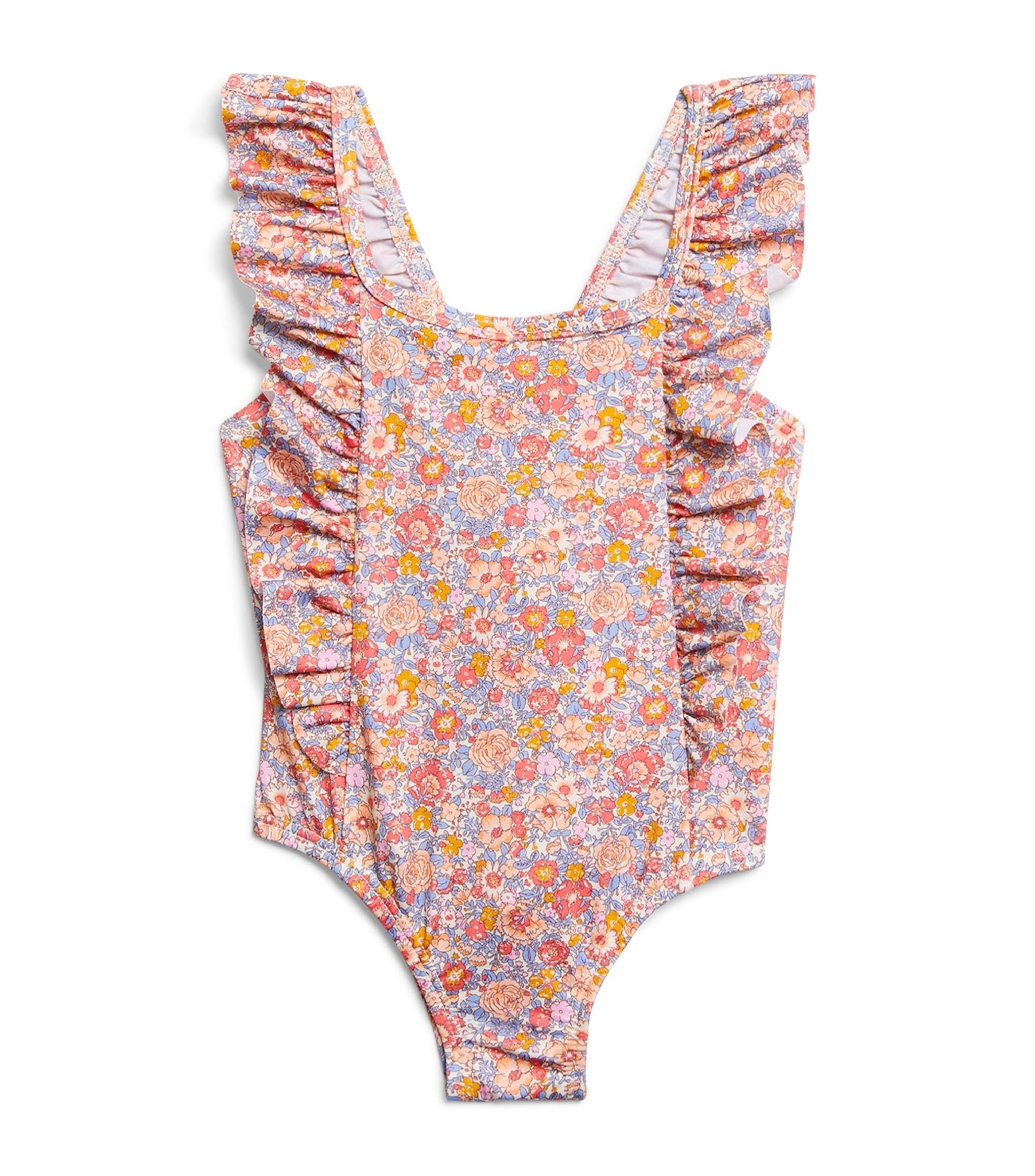 Floral Liberty Print Swimsuit (3-36 Months) GOODS Harrods   