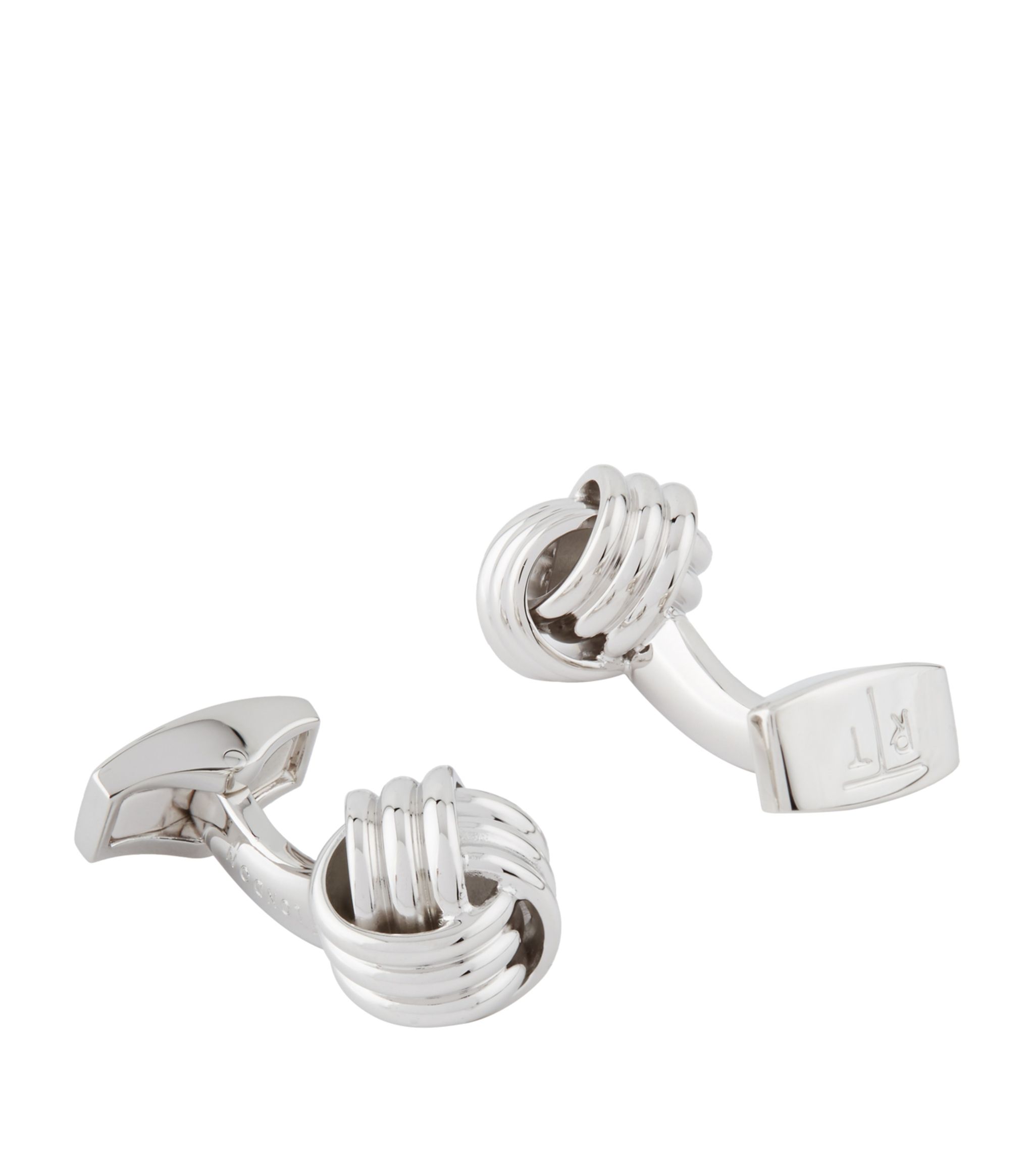 Knot Ribbed Cufflinks Miscellaneous Harrods   