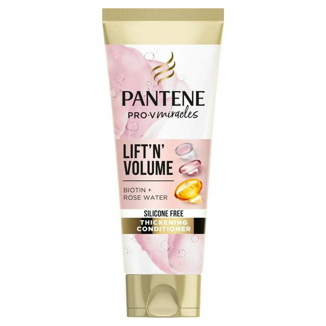 Pantene Pro-V Lift & Volume Silicone Free Hair Conditioner with Biotin & Rose Water 275ml shampoo & conditioners Sainsburys   