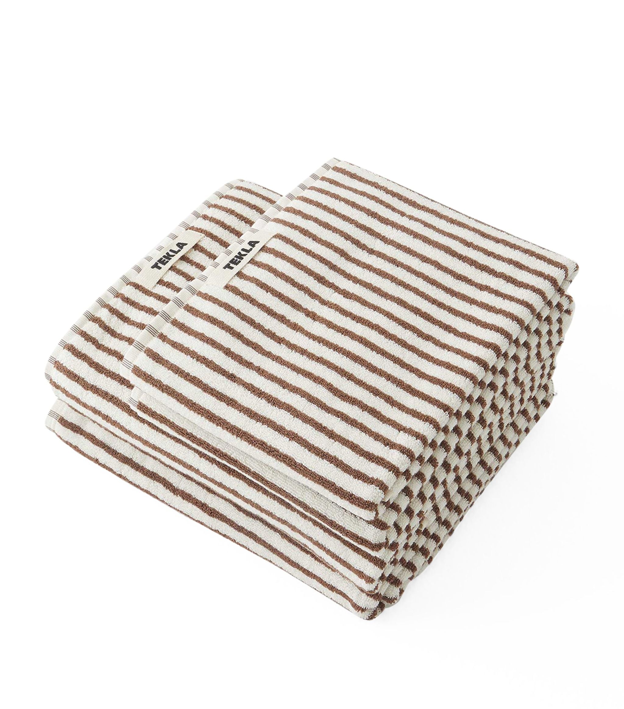 Striped Terry Bath Sheet (100cm x 150cm) GOODS Harrods   