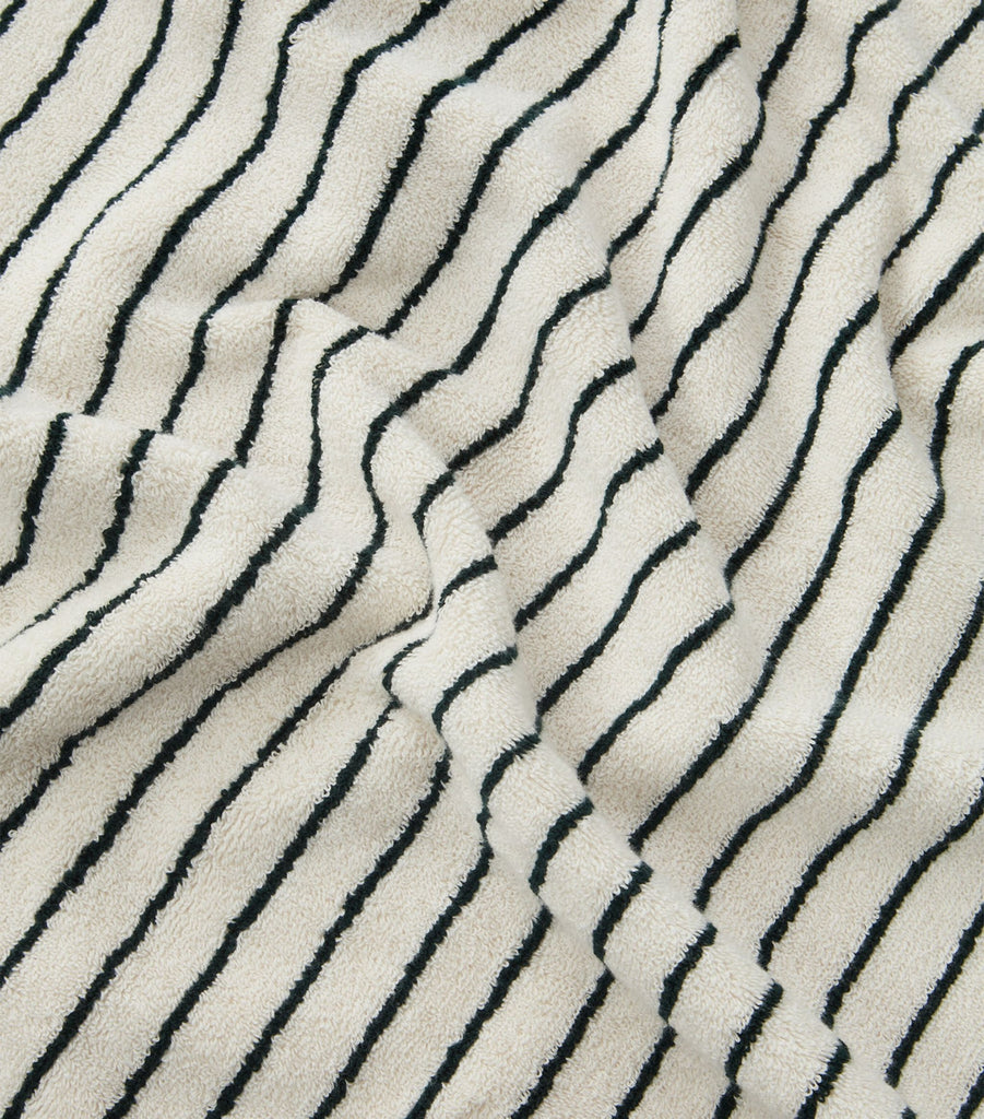 Striped Terry Face Cloth (30cm x 30cm)