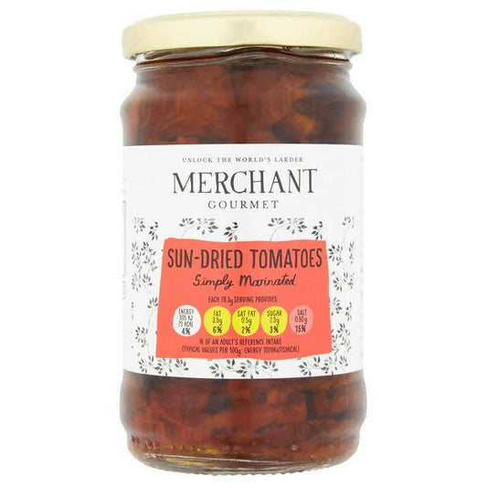 Merchant Gourmet Sun Dried Tomatoes 280g (170g*) Olives & antipasti Sainsburys   