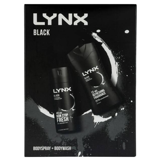 Lynx Multi Branded Black Duo Gift Set x2 PERSONAL CARE Sainsburys   