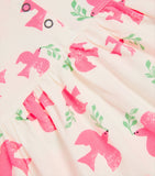 Stretch-Cotton Dove Print Dress (6-24 Months) GOODS Harrods   