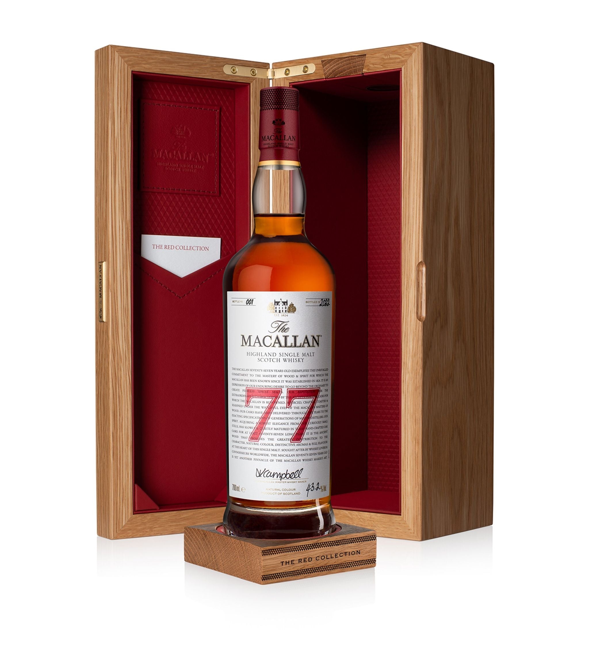 77-Year-Old The Red Collection Single Malt Scotch Whisky (70cl) GOODS Harrods   