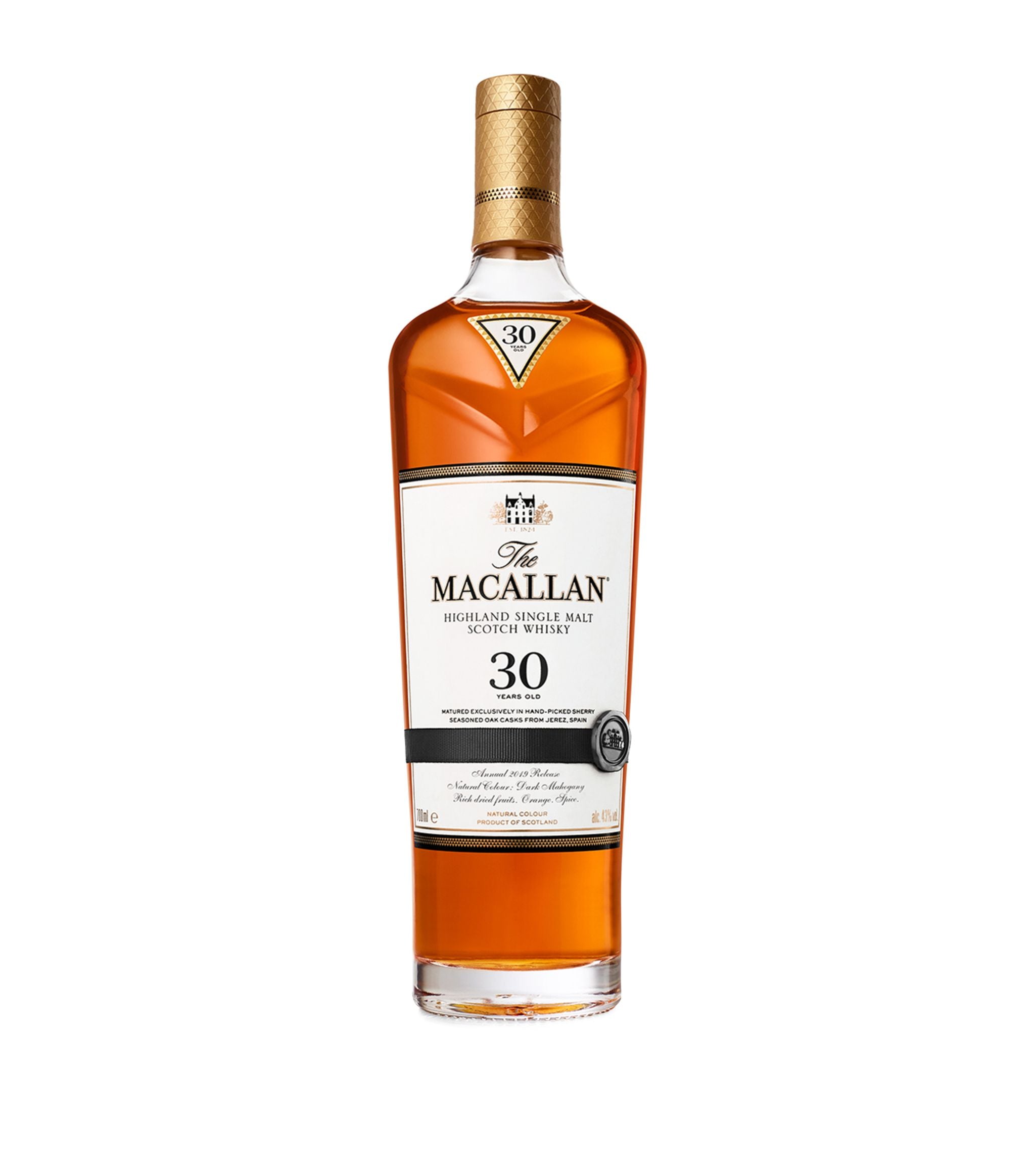 The Macallan 30 Year Old Sherry Cask Whisky (70Cl) GOODS Harrods   