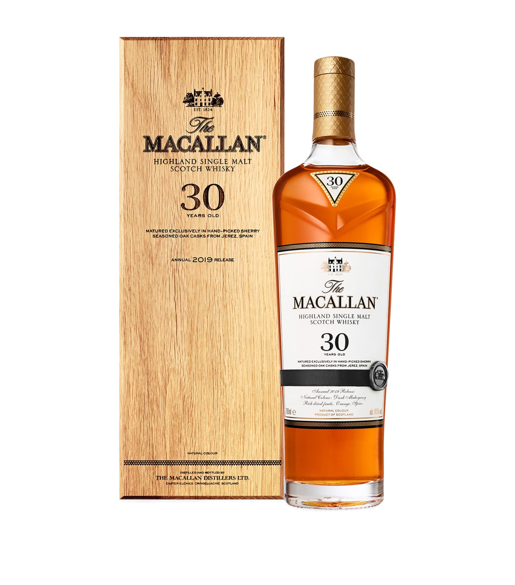 The Macallan 30 Year Old Sherry Cask Whisky (70Cl) GOODS Harrods   