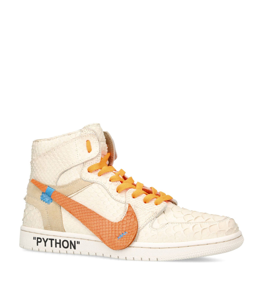 Snake Skin Lux All Hallows Eve AJ1 Sneakers