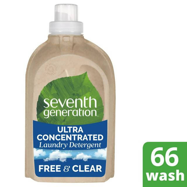 Seventh Generation Free & Clear Ultra-Concentrated Washing Liquid 1.47L (66 Washes)