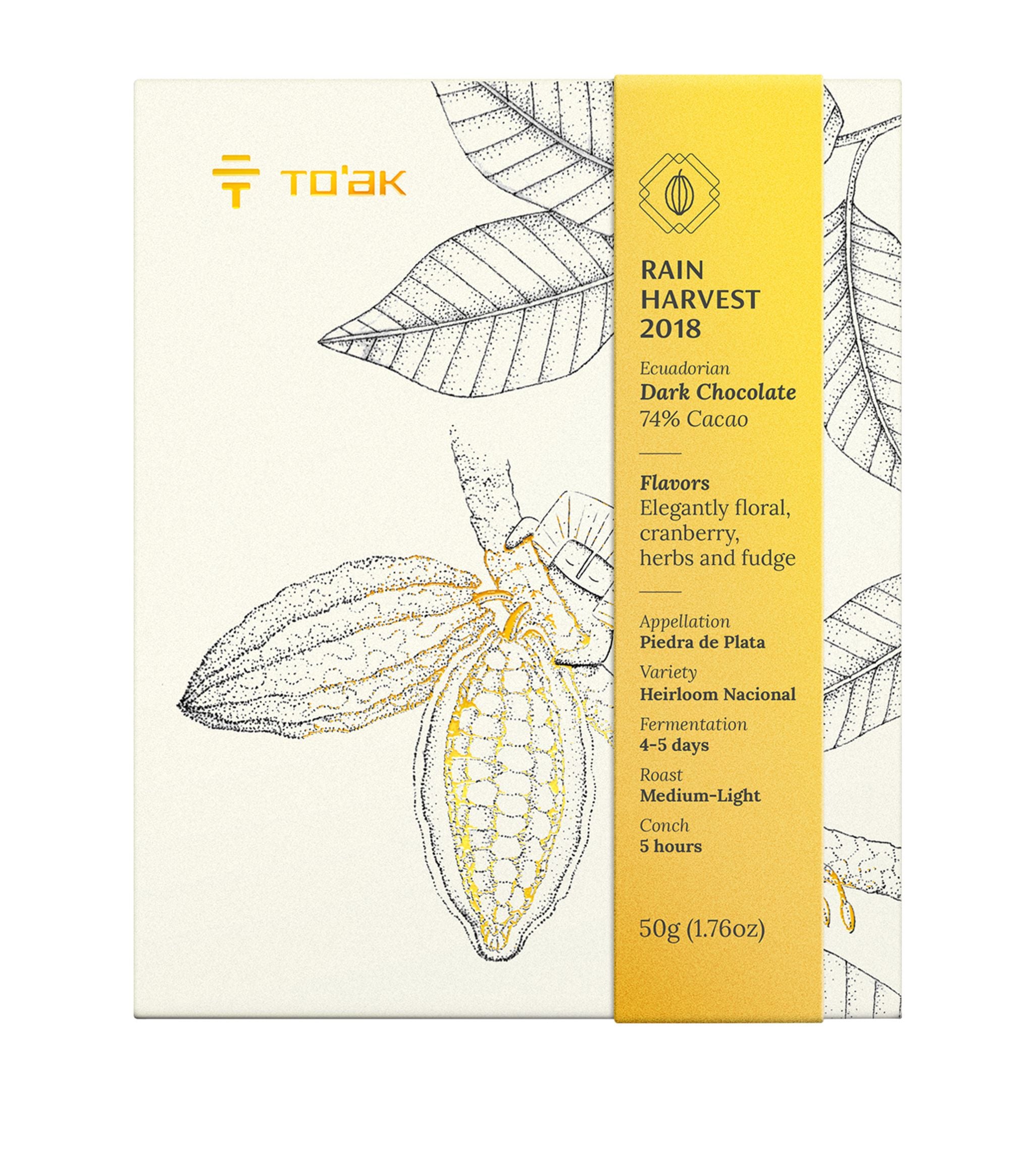 Rain Harvest 2018 Signature Dark Chocolate Bar (50g) GOODS Harrods   