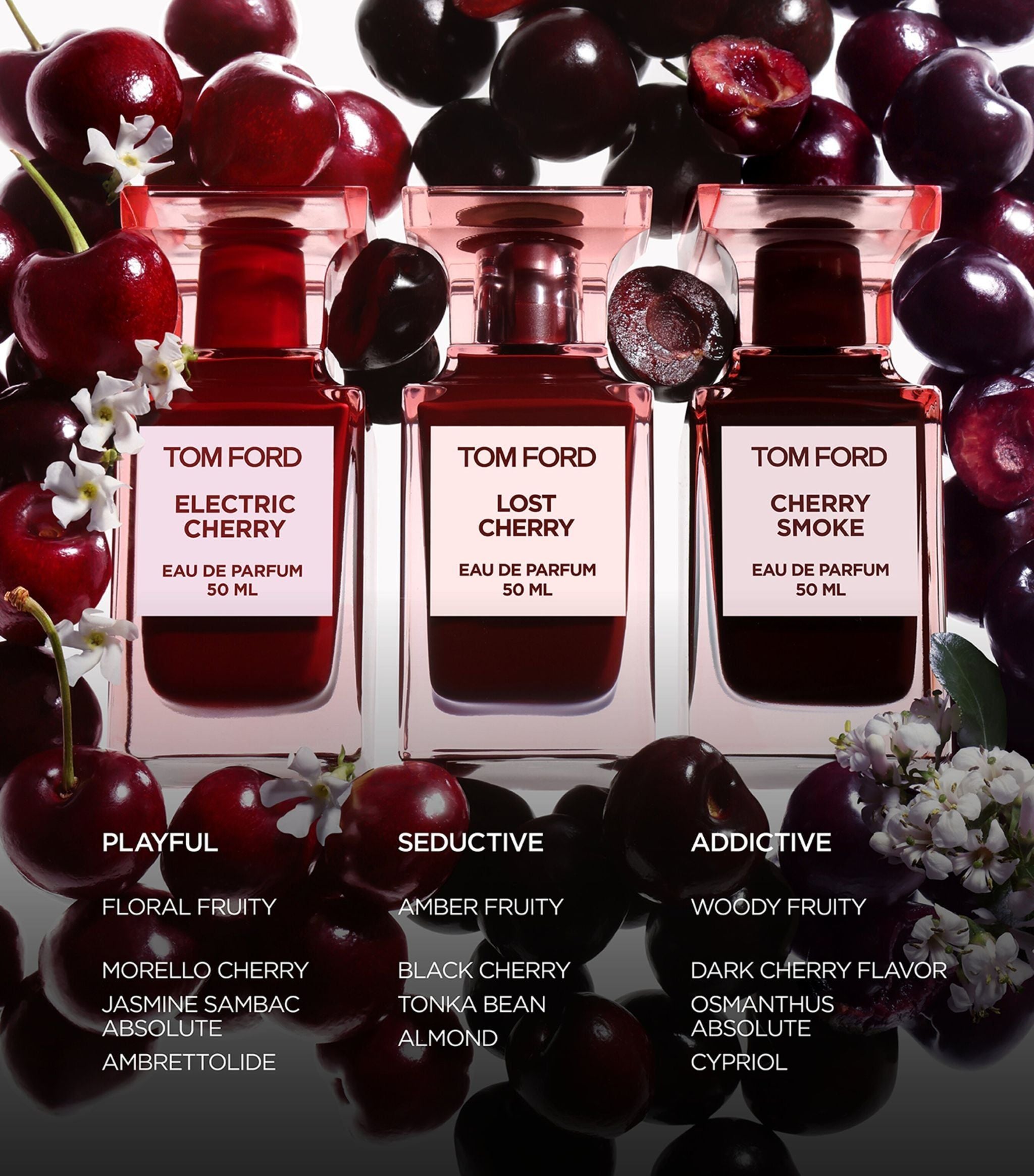 Cherry Smoke Eau de Parfum (50ml) GOODS Harrods   