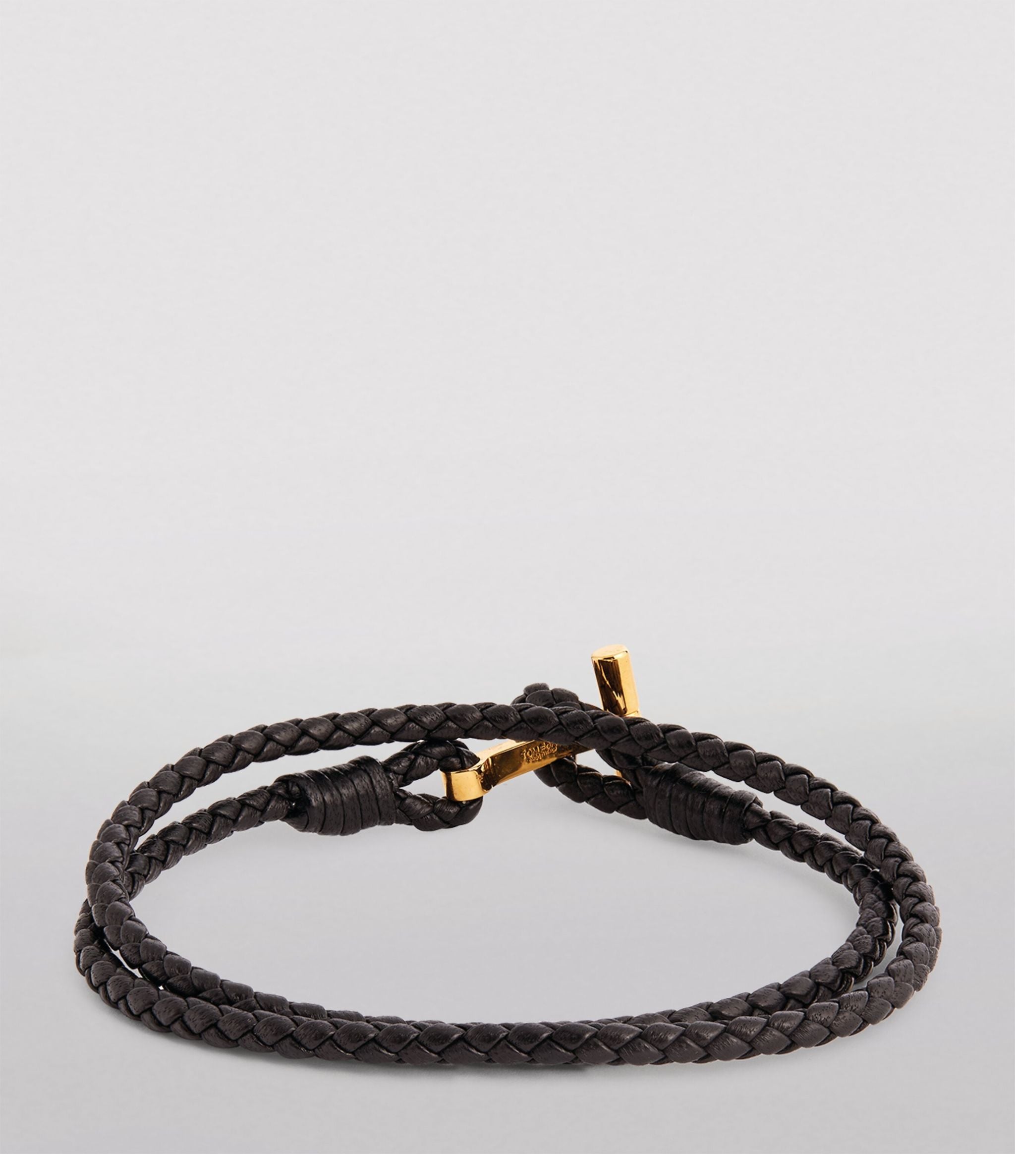 Leather Braided Bracelet GOODS Harrods   