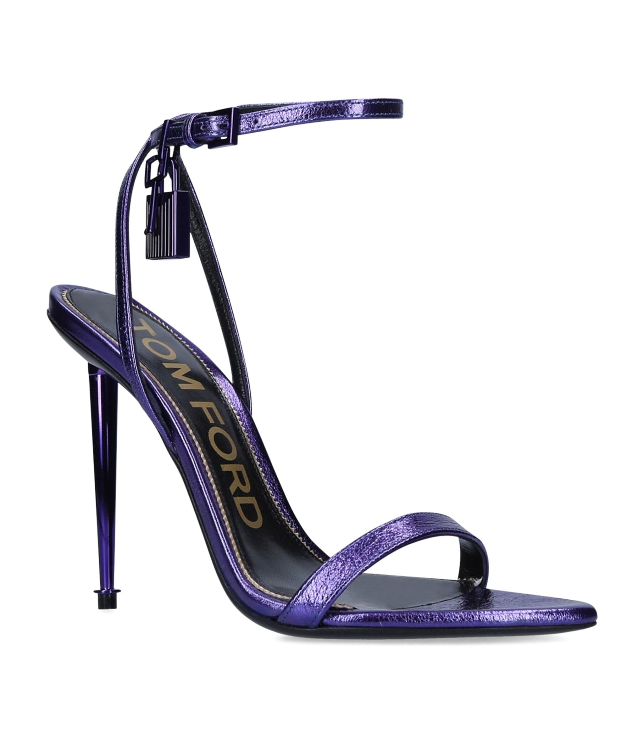 Leather Padlock Sandal 105 GOODS Harrods   