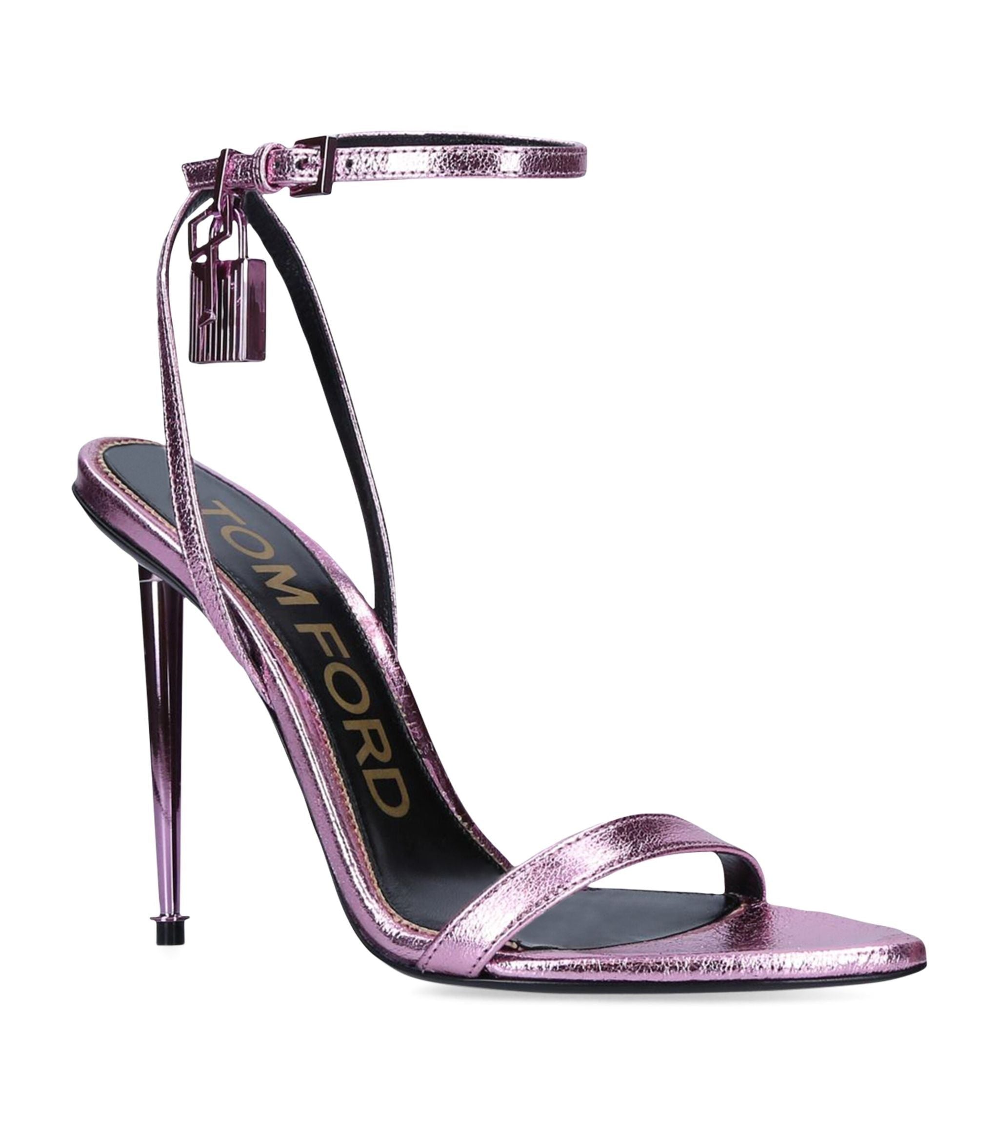 Leather Padlock Sandal 105 GOODS Harrods   