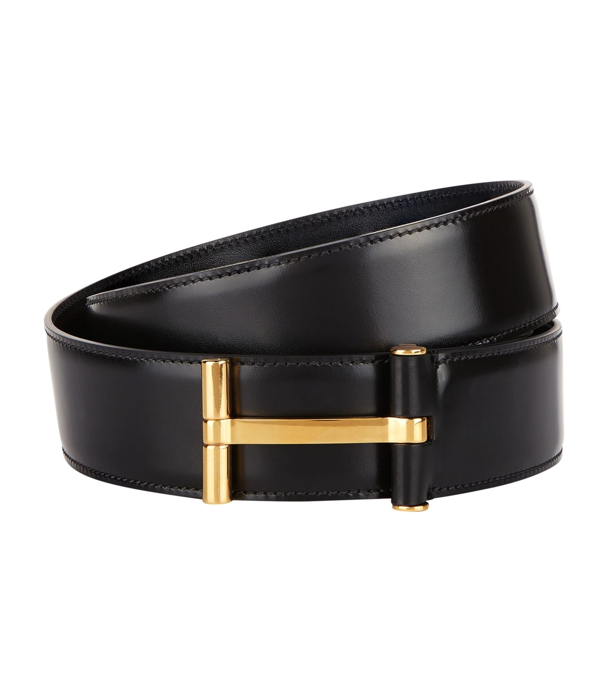 Leather T Clasp Belt GOODS Harrods   