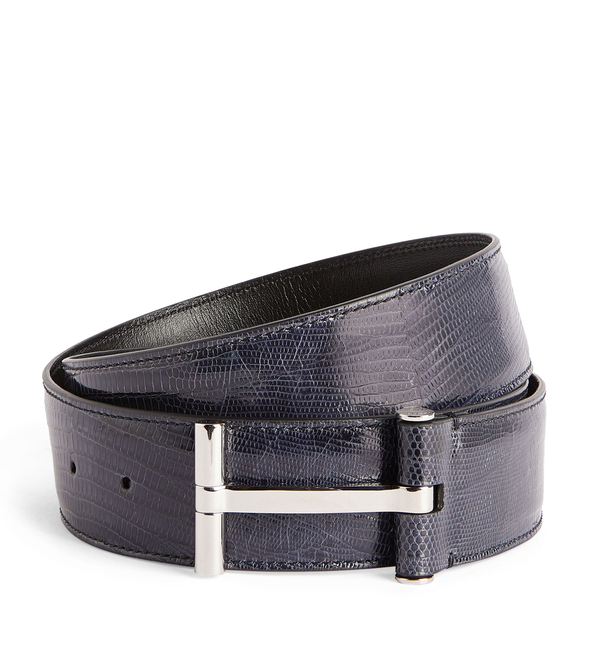 Leather T Clasp Belt GOODS Harrods   