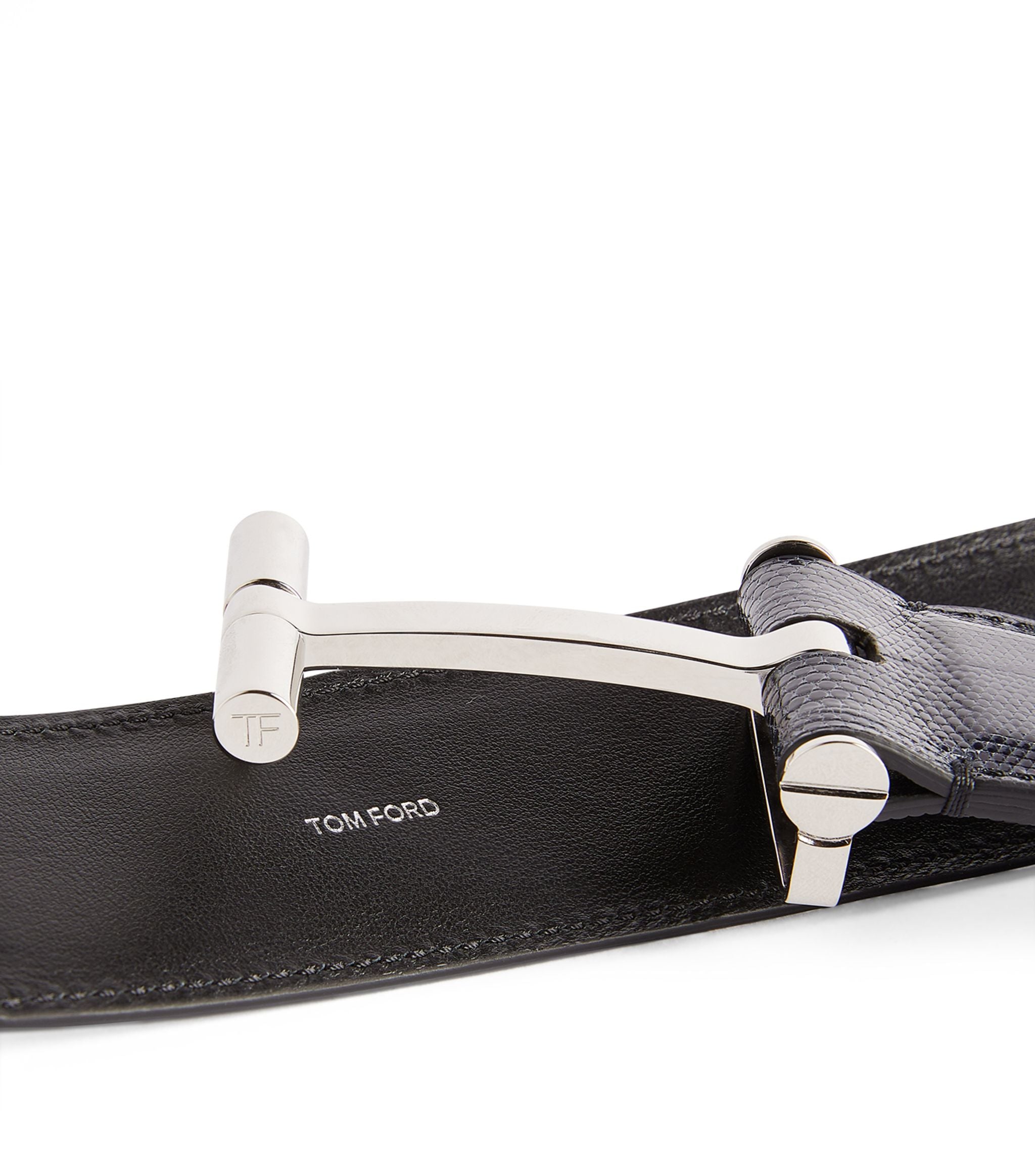 Leather T Clasp Belt GOODS Harrods   