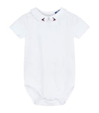 Embroidered Monty Bodysuit (3-24 Months) Miscellaneous Harrods   