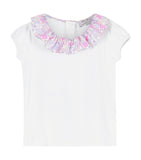 Liberty Print Betsy Willow-Collar Top (6-11 Years) GOODS Harrods   