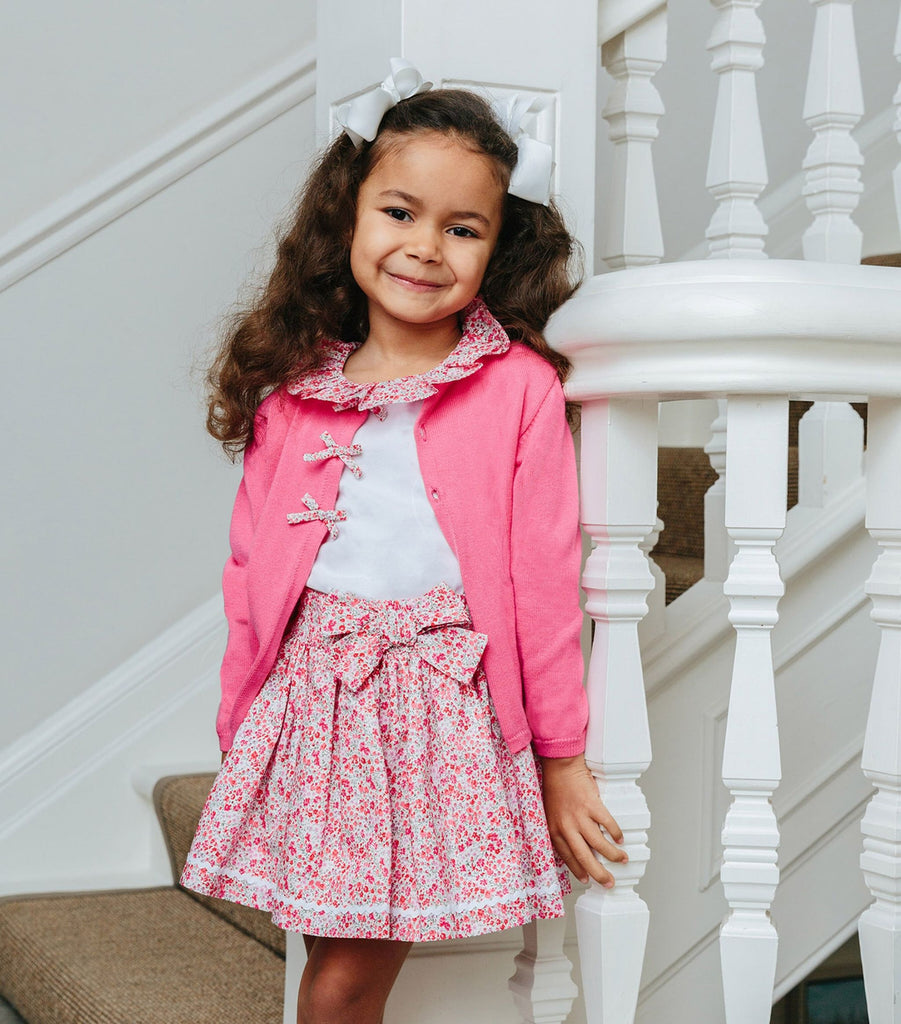 Liberty Print Cardigan (6-11 Years)