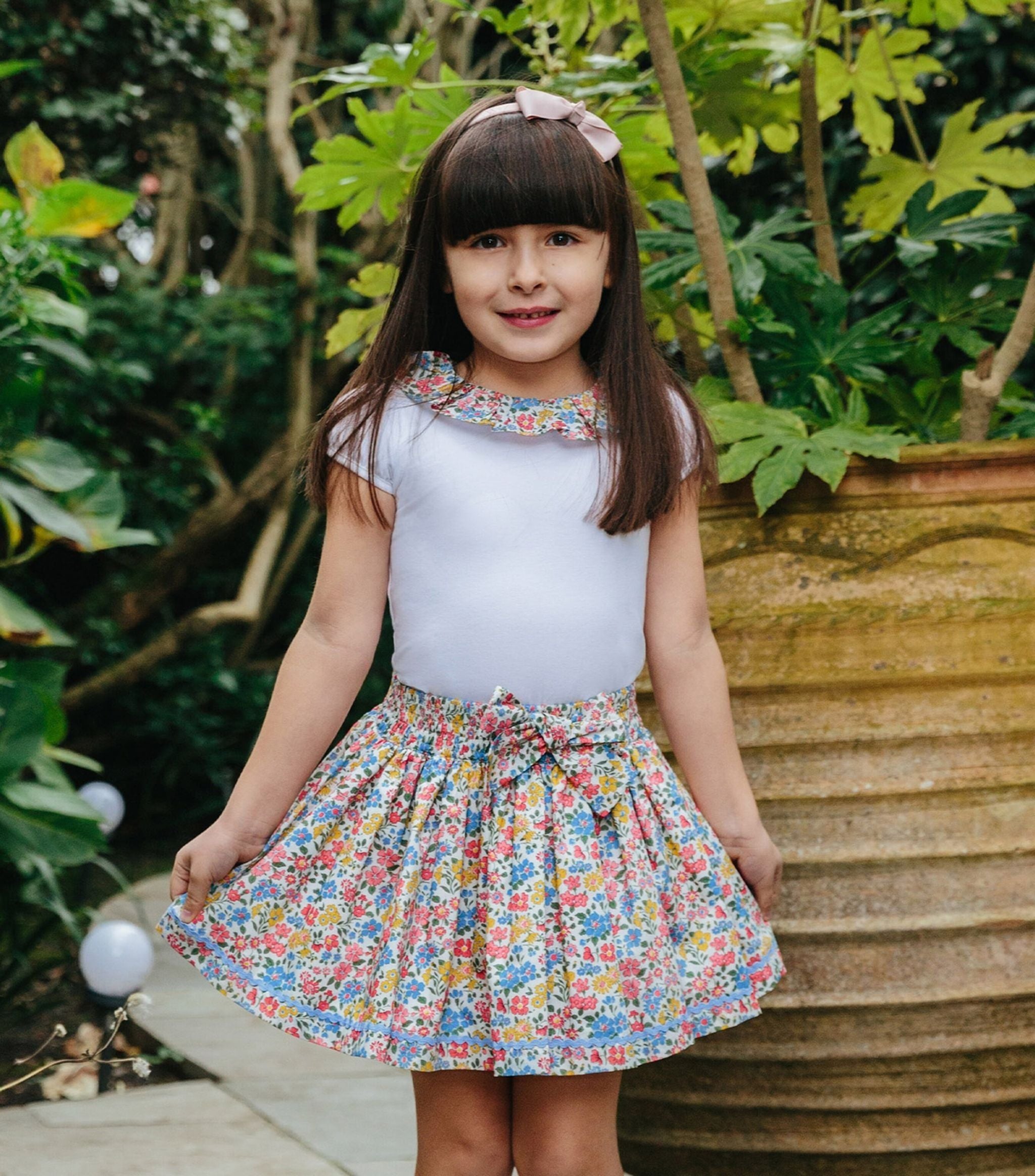 Liberty Print Willow Top (6-11 Years) GOODS Harrods   