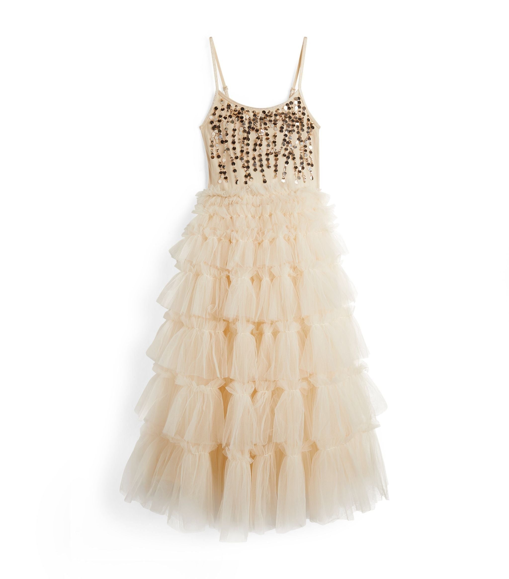 Golden Flurry Tutu Dress (2-12 Years) GOODS Harrods   