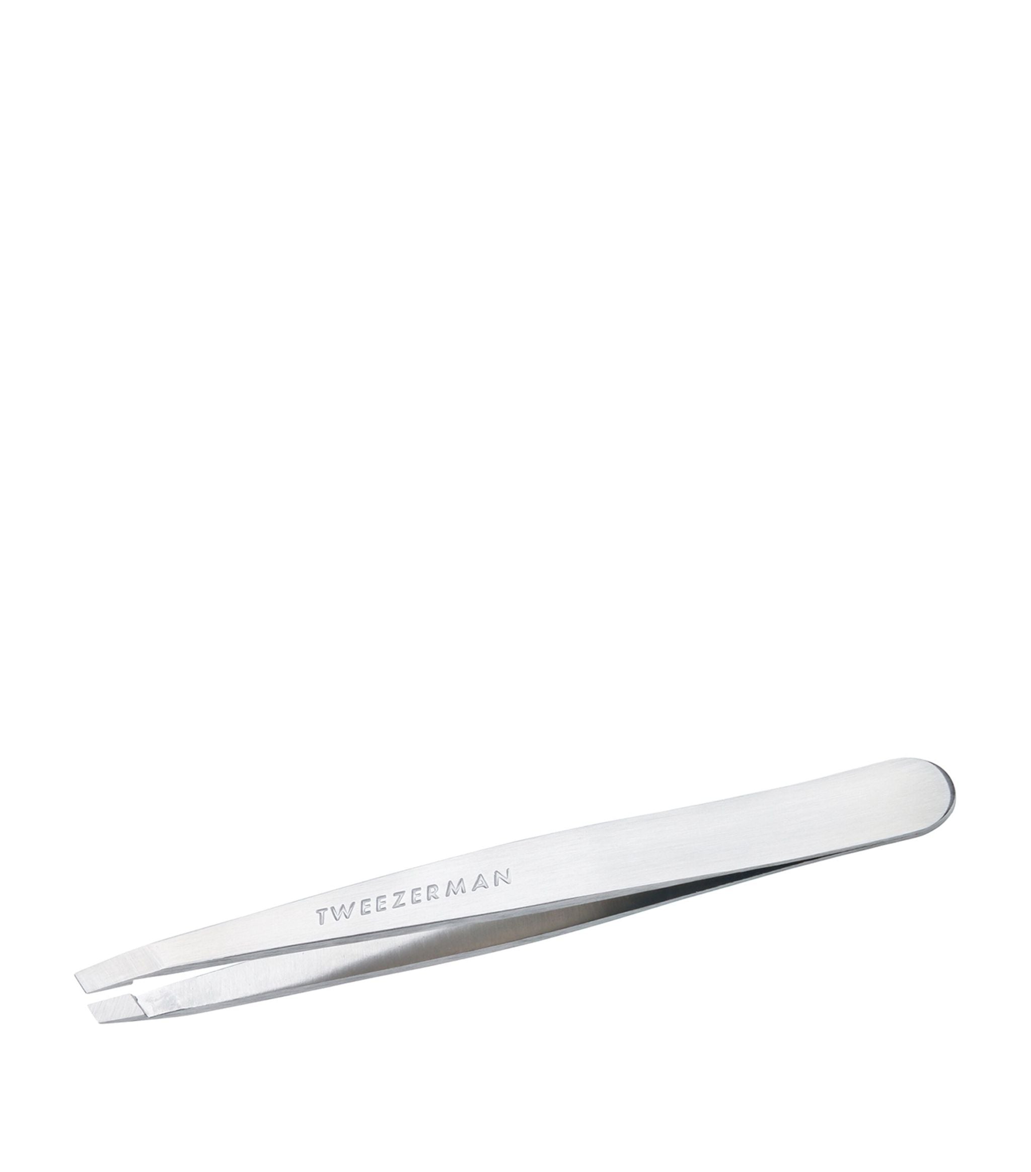 Slant Tweezer - Platinum Silver GOODS Harrods   