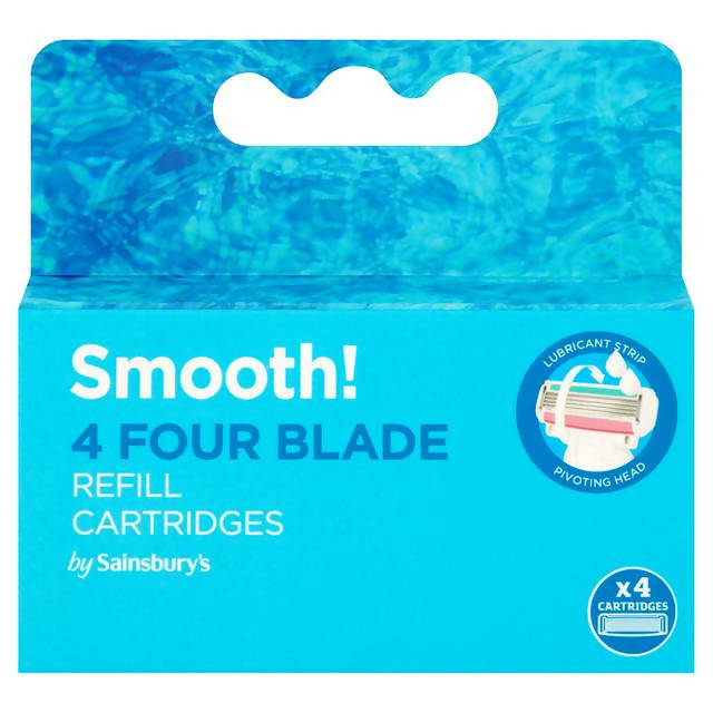 Sainsbury's Female Blade Refills x4 - McGrocer
