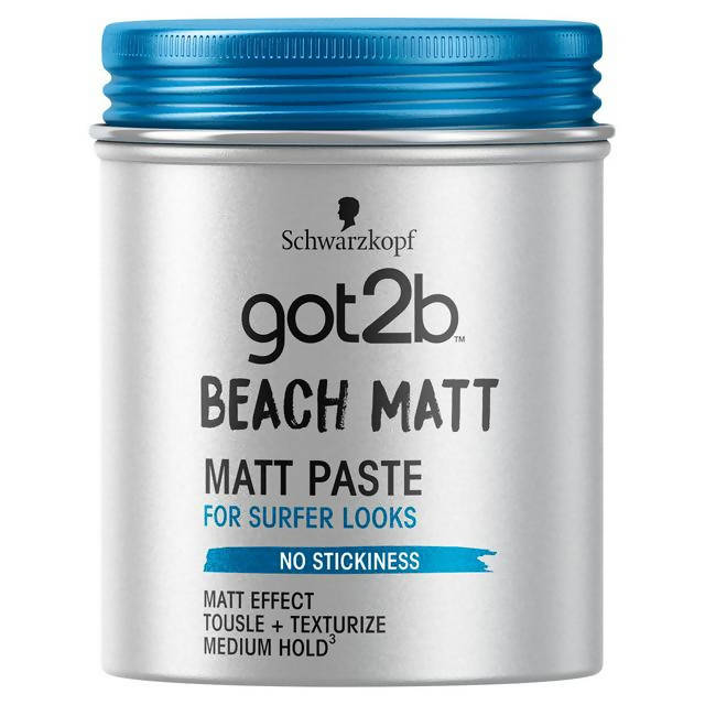 Schwarzkopf got2b Beach Matt Paste 100ml