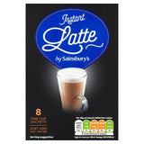 Sainsbury's Instant Latte 8x18g All coffee Sainsburys   