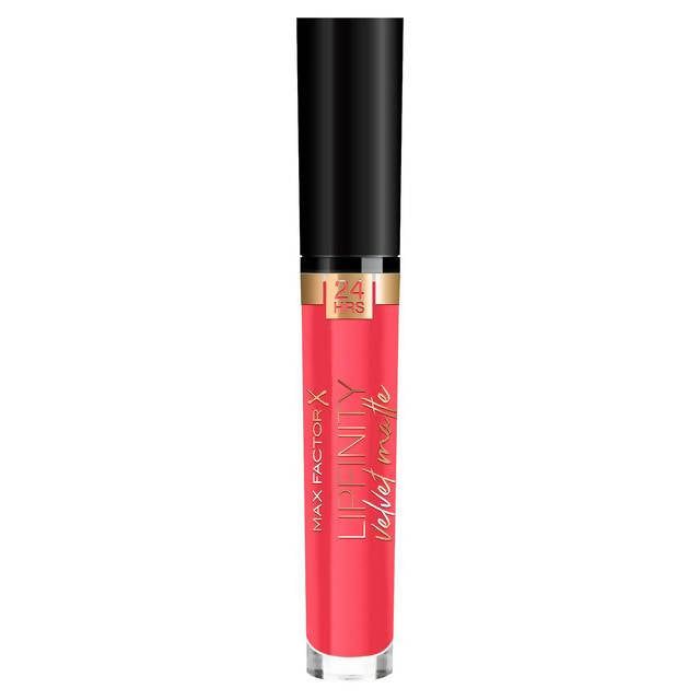 Max Factor Lipfinity Velvet Matte Lipstick Red Luxury 3.5ml All Sainsburys   