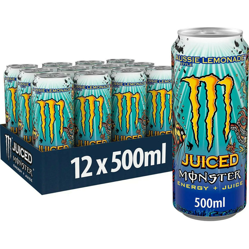 Monster Energy Aussie Style Lemonade 12 x 500ml