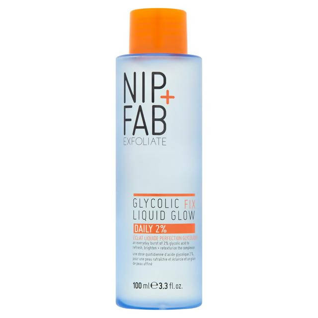 Nip+Fab Glycolic Fix Liquid Glow Daily 2% 100ml Nip Fab Sainsburys   