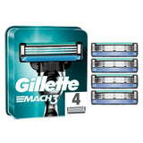 Gillette Mach 3 Razor Blades x4 men's razors & blades Sainsburys   