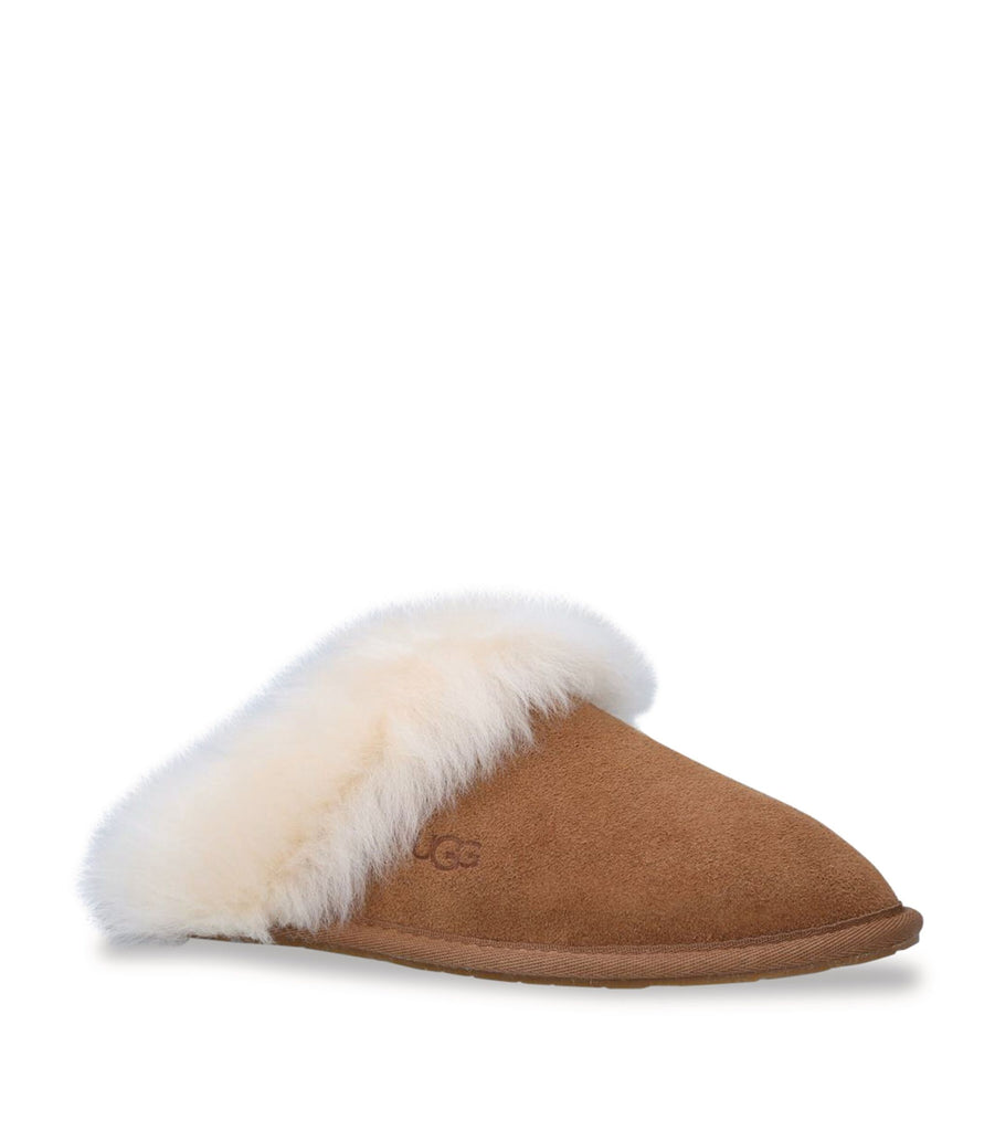 Suede Scuff Sis Slippers