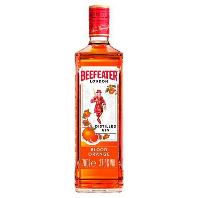 Beefeater Blood Orange Flavoured Gin 70cl Absolut Beefeater Malfy & Malibu Sainsburys   