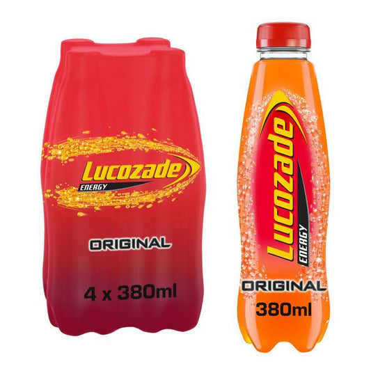Lucozade Energy Drink Original 4x380ml All Sainsburys   