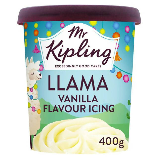 Mr Kipling Llama Vanilla Flavour Icing 400g