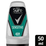 Sure Men 48h Anti-Perspirant Roll-On Deodorant, Sensitive 50ml deodorants & body sprays Sainsburys   