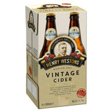 Henry Westons Vintage Cider 4x500ml Cider Sainsburys   