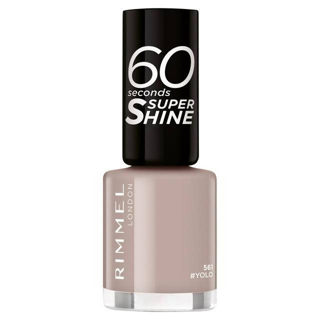 Rimmel London 60 Seconds Super Shine Nail Polish 561 Yolo 8ml All Sainsburys   