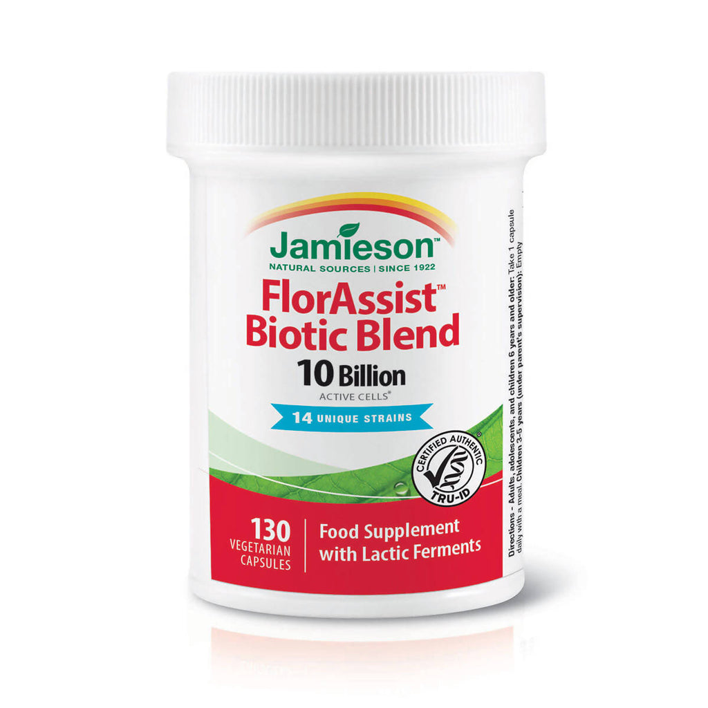 Jamieson FlorAssist Biotic Blend, 130 Capsules