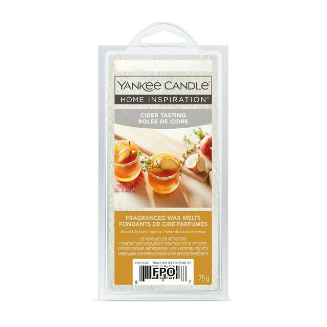 Yankee Wax Melts Cider Tasting