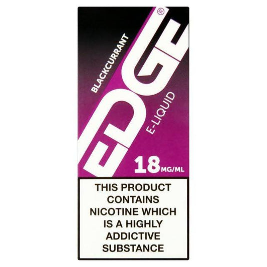 Edge E-Liquid Blackcurrant 18mg Vaping & alternatives Sainsburys   