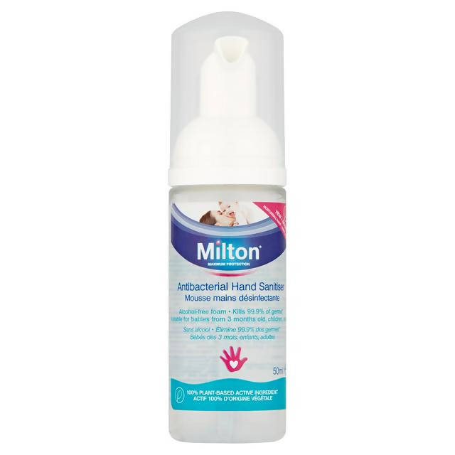 Milton Antibacterial Hand Foaming Sanitiser 50ml