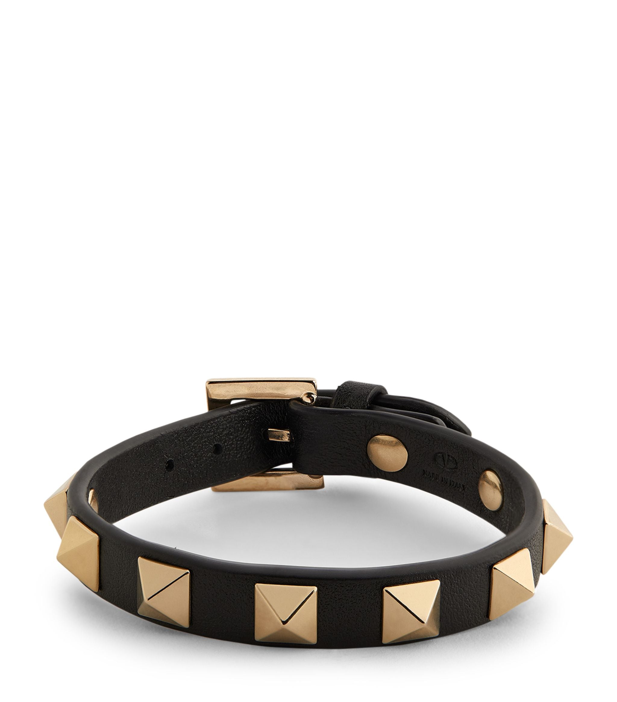 Leather Rockstud Bracelet GOODS Harrods   